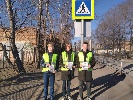 В Черногорске отряд ЮИД напомнил учащимся о правилах безопасного перехода через дорогу